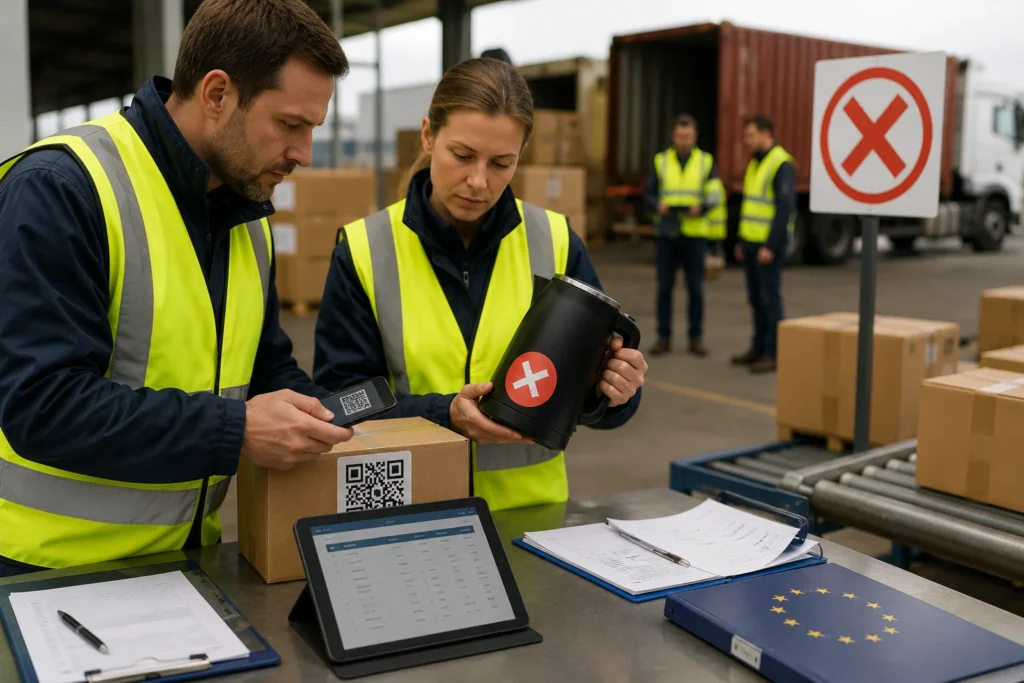 Enregistrement des identifiants produits dans le registre européen du passeport numérique de produit.